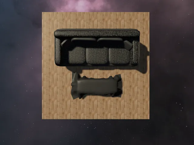 Couch Potato Miroir place