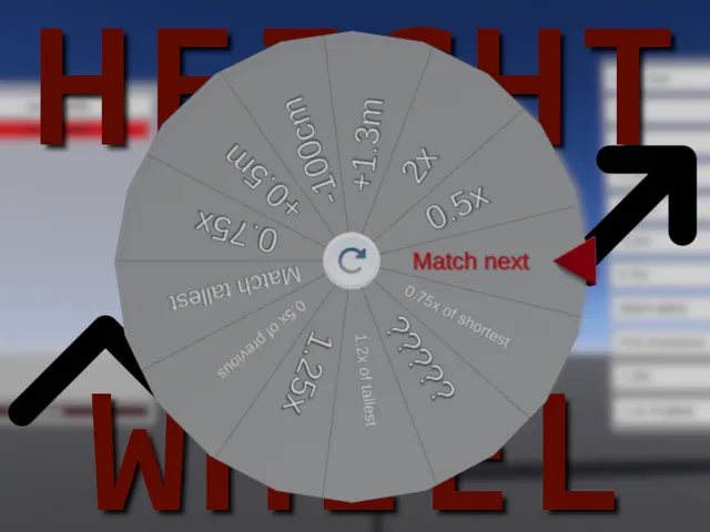 Spin the Height Wheel