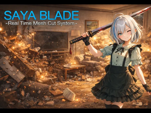 SAYA BLADE -Real Time Mesh Cut System-