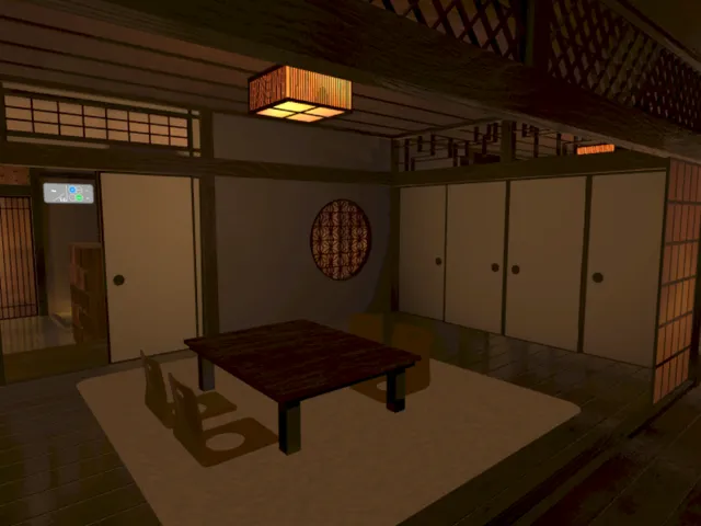 和室「月光庵」