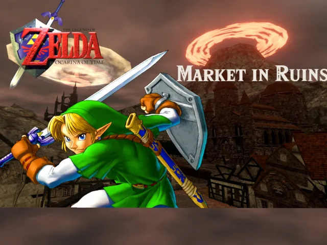 Hyrule Market in Ruins