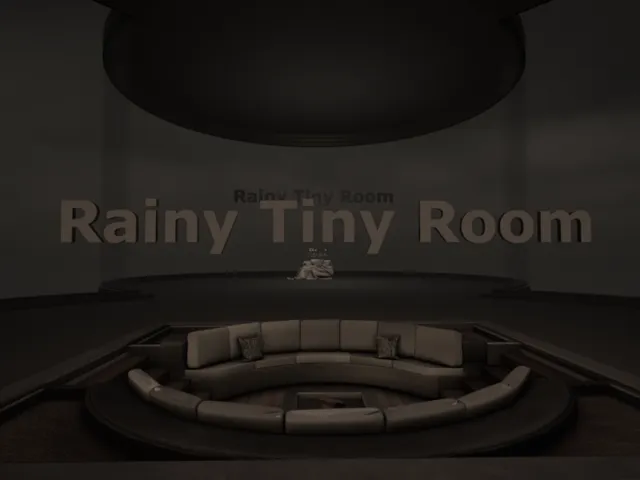Rainy Tiny Room byケセドCHESED
