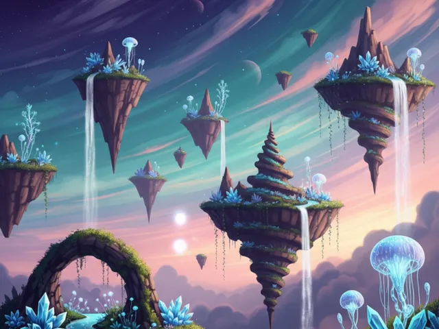 夢の残骸が漂う浮遊島