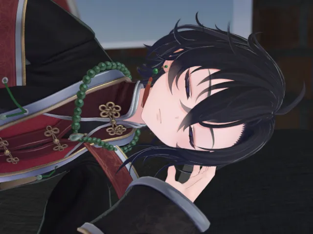 墨惺くんと寝る部屋