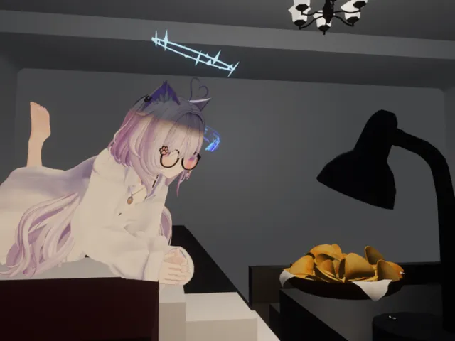 This is a Room with a Floating Bed