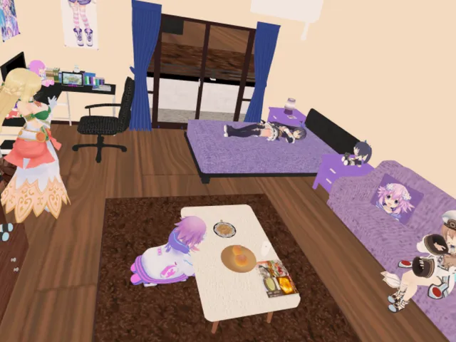 Neptunia REALLY BIG room