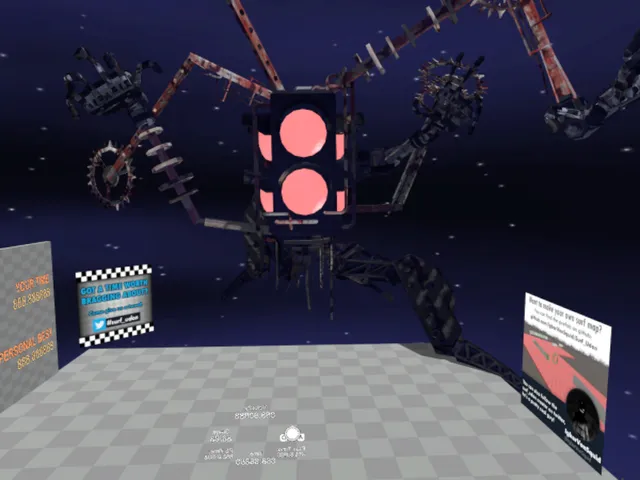 run away from red light green light mech map （terrors of nowhere modded）