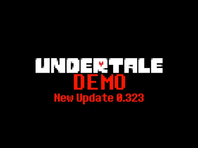 Undertale Demo ≺v0․323≻