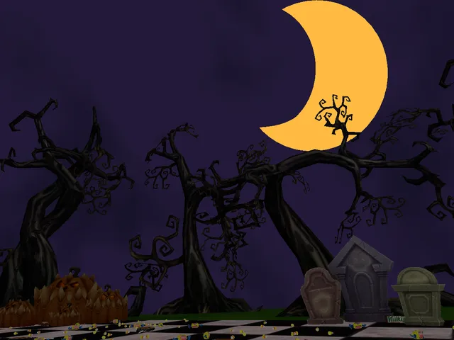 cute halloween room