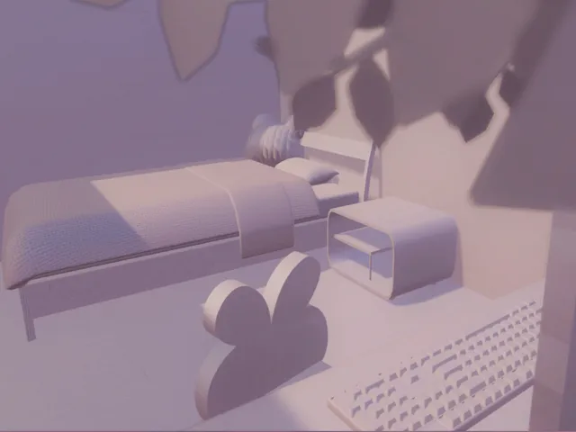 white room