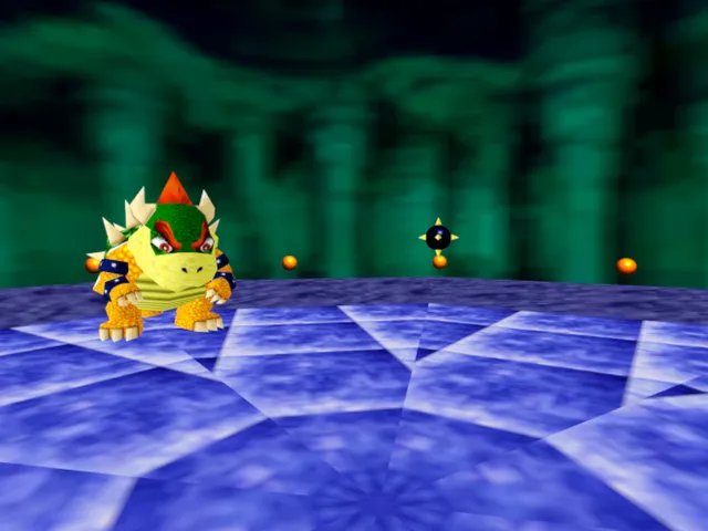 Bowser in the Dark World Arena