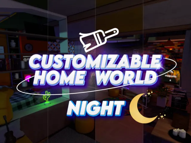 Customizable Home World - Night