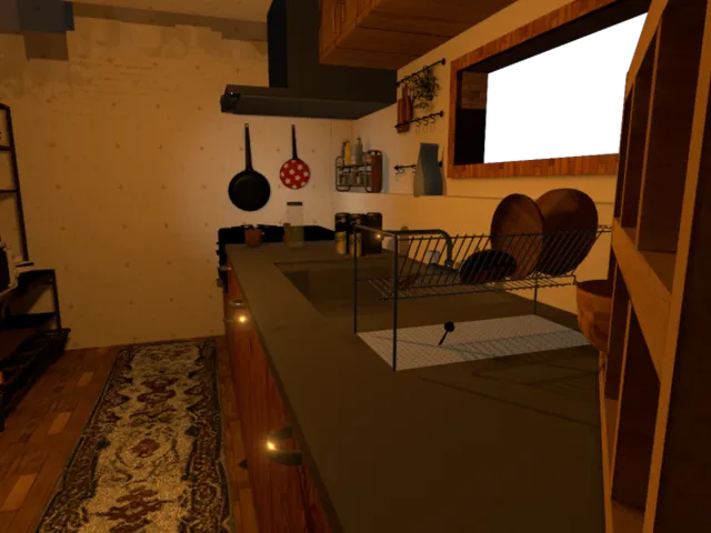 Retro Kitchen