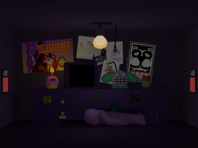 Five Nights at Friedrichs Map