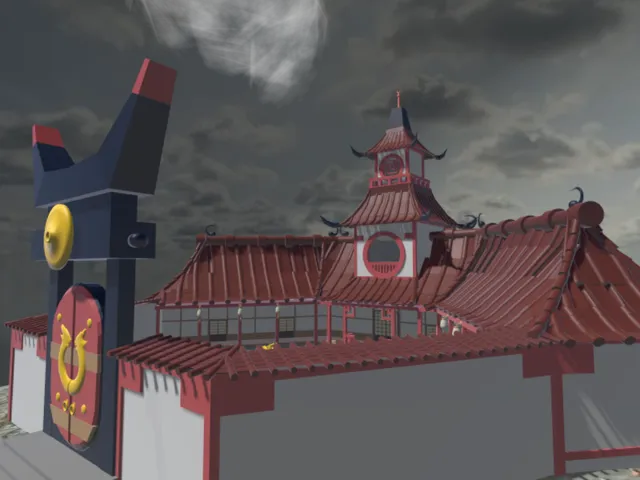［ADDED PENS］ The Monastery of Spinjitsu