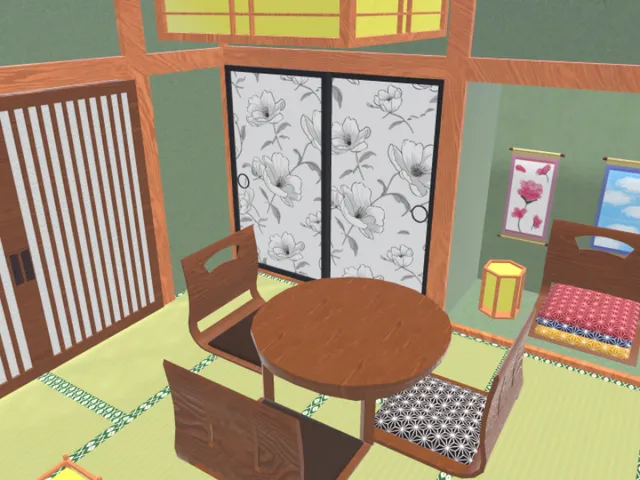 コンパクトサイズな和室