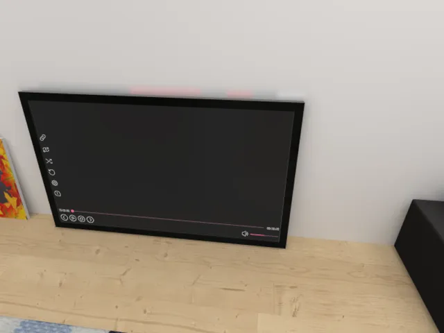 VR演劇を見る部屋
