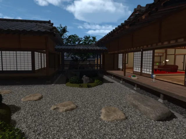 夏の庭付き平屋 Japanese House＆Garden in Summer