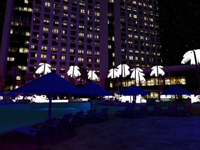 Megaplex Pool Night