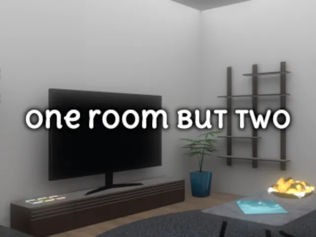 one room but two