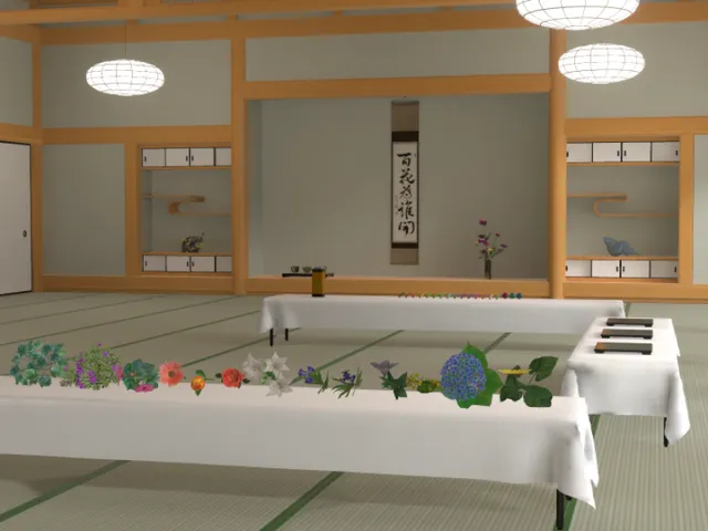 Japanese style floor ［Future Exhibition Tower -Daimaru Matsuzakaya-］