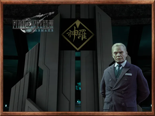 Shinra President Office - Final Fantasy VII Remake