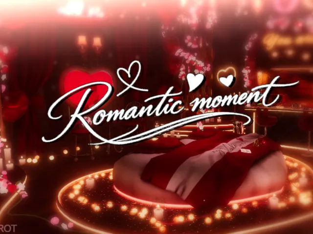 Romantic moment