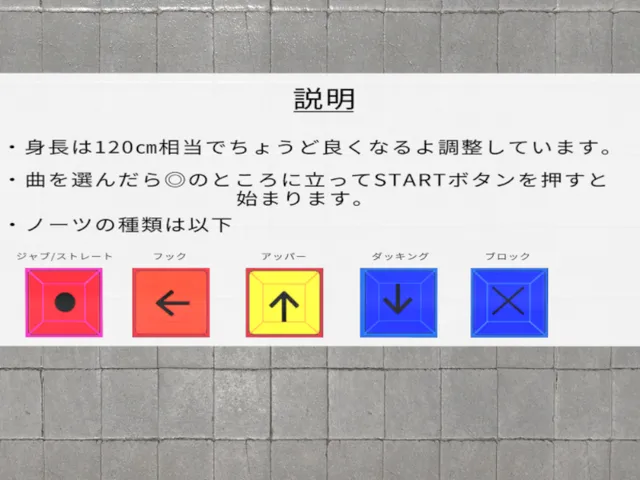 VRC_Fit ボクササイズ