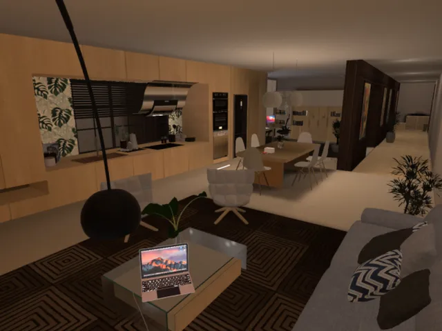 Modern Apartment by Visthetique