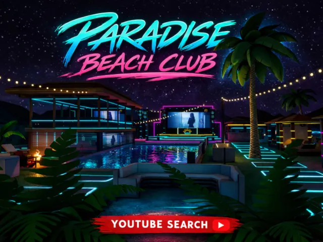 Paradise Beach Club - YouTube Search - UNO‚ Pool Table‚ Beer pongǃ