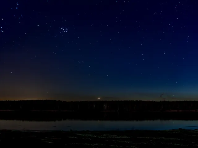 Volga shore Konakovo NIGHT