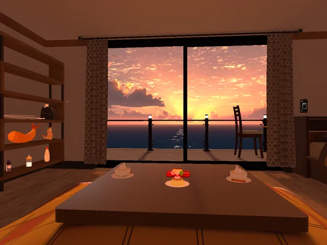 ~Japanese sunset room~夕暮れルーム(노을진 방)