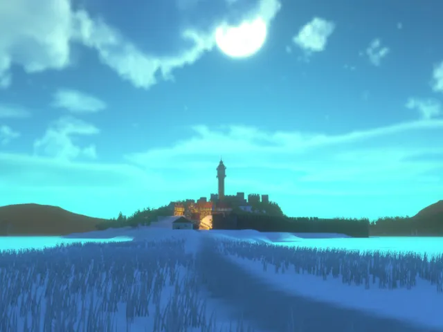 氷に囲まれた集落-グラキエス-