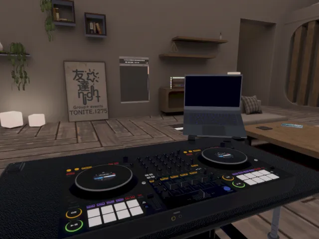 DJ Practice Room for Jam Session