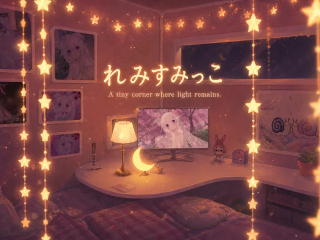 れみすみっこ-A tiny corner where light remains․