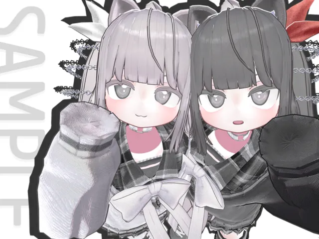 VRchatアバター「NIHO」サンプル