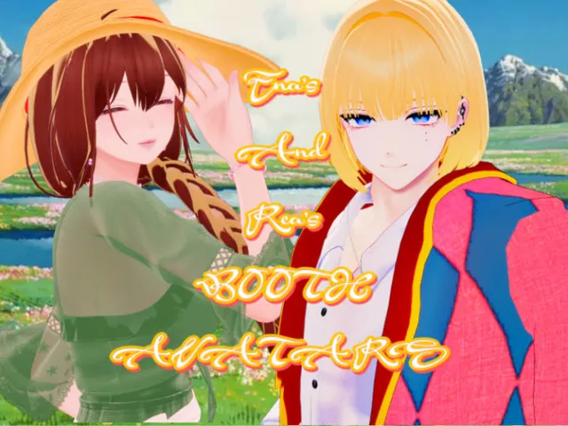 Ena's and Rea's BOOTH avatars