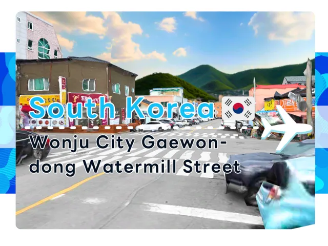 Wonju City Gaewon-dong Watermill Street