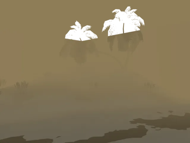 Small sand storm