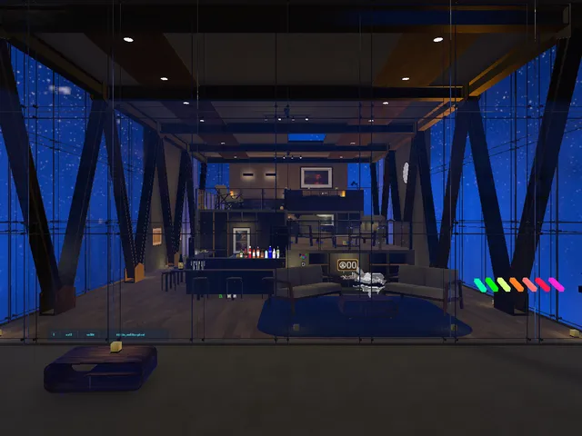 Renの星夜に花火を楽しむお家-Ren's fireworks home at the starry night -