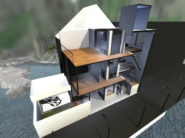 Modern House with Cinema