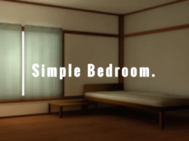 Simple Bedroom