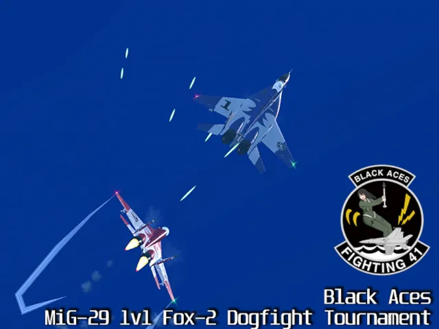 Black Aces ｜ 2026 Update MiG-29 1v1 Fox-2 Dogfight Tournament Public World