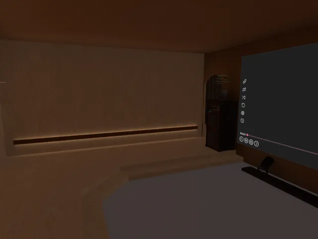 逸乃マニカのシアタールーム