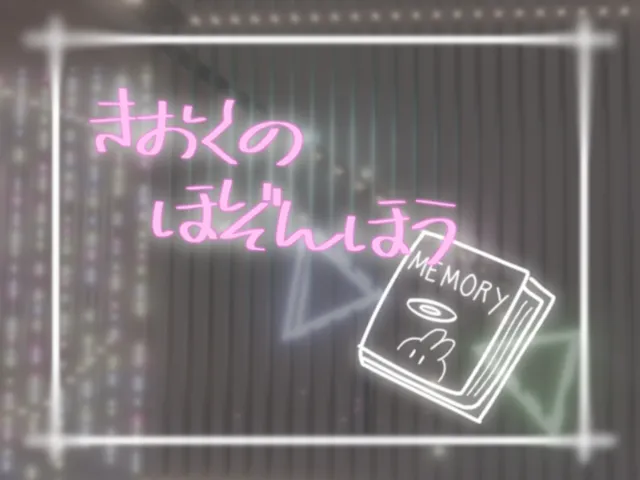 きおくのほぞんほう ⁄ 추억을 남기는 장소