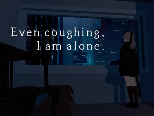 Even coughing‚ I am alone․
