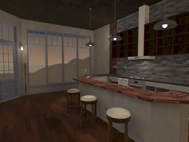 bistro cafe apartment thing