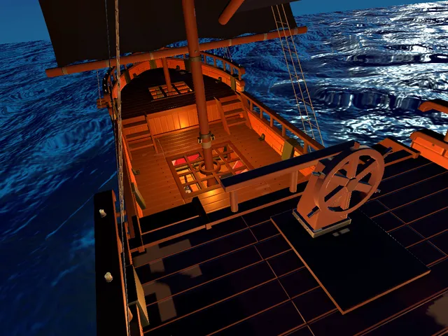 Midnight Ship Deck