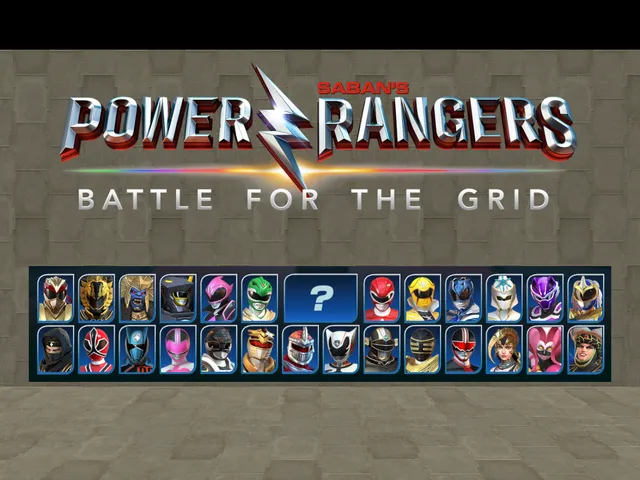 Power Rangers Battle for the Grid Avatars