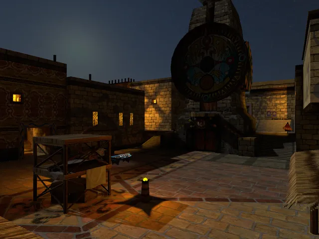 Zelda MM3D - South Clock Town （Night）